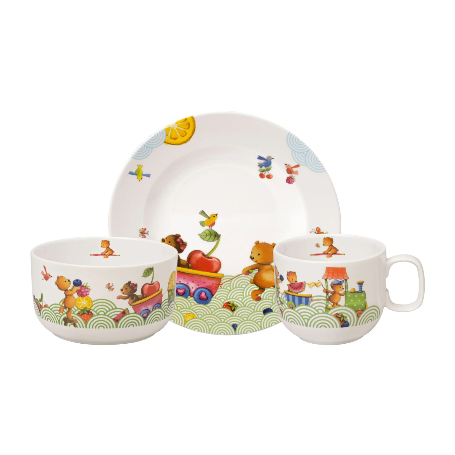 Villeroy & Boch Hungry As A Bear Kinderservies 1 Villeroy & Boch Hungry As A Bear Kinderservies