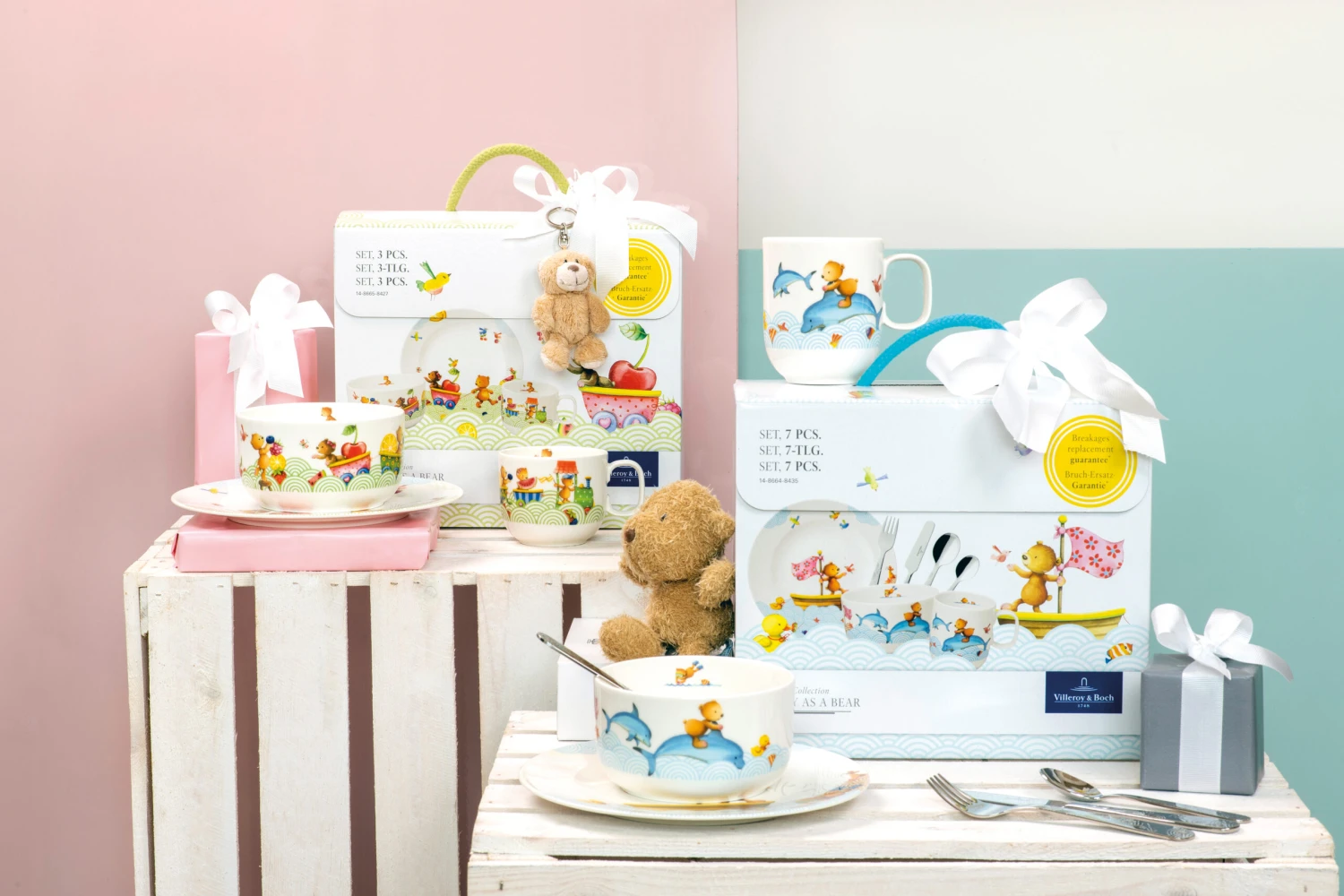 Villeroy & Boch Hungry As A Bear Kinderservies 3 Villeroy & Boch Hungry As A Bear Kinderservies - Afbeelding 3