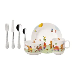 Villeroy & Boch Hungry As A Bear Kinderservies En Bestek