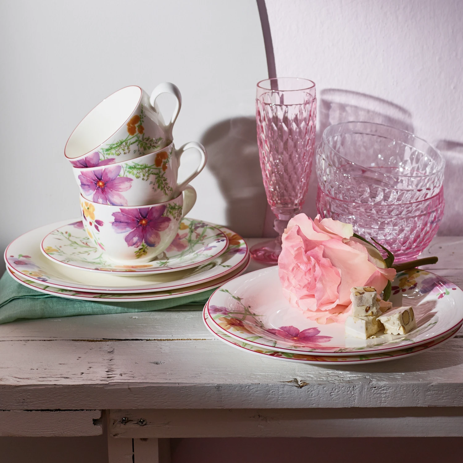 Villeroy & Boch Mariefleur Basic Ontbijtkop 2 Villeroy & Boch Mariefleur Basic Ontbijtkop - Afbeelding 2