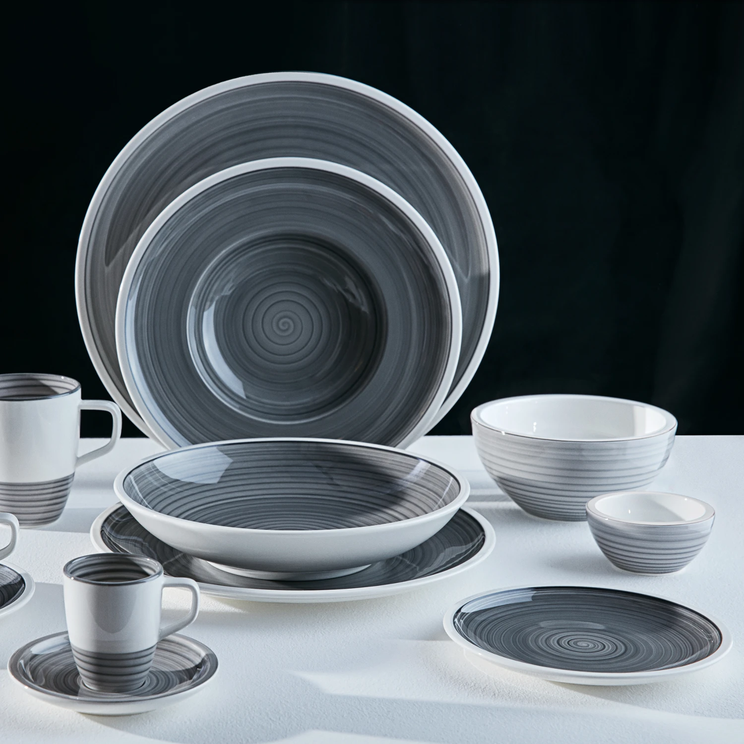 Villeroy & Boch Manufacture Gris Kom 2 Villeroy & Boch Manufacture Gris Kom - Afbeelding 2