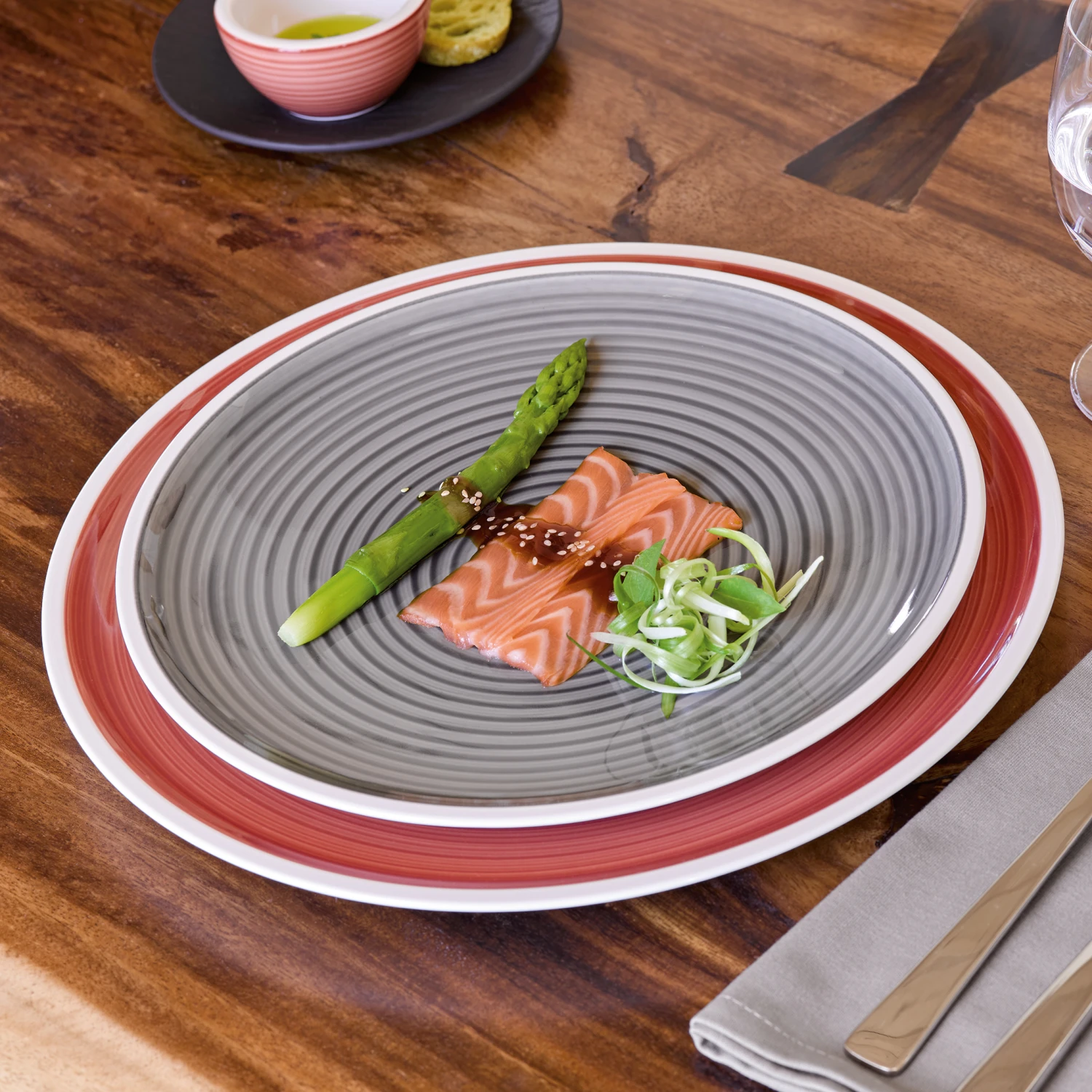 Villeroy & Boch Manufacture Gris Dinerbord 2 Villeroy & Boch Manufacture Gris Dinerbord - Afbeelding 2