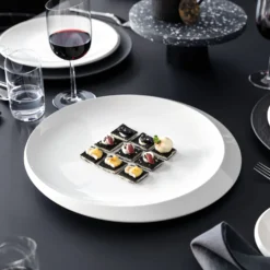 Villeroy & Boch NewMoon Serveerschaal Ø37 Cm -Villeroy & Boch 44492 01 03 e30a127d41 scaled