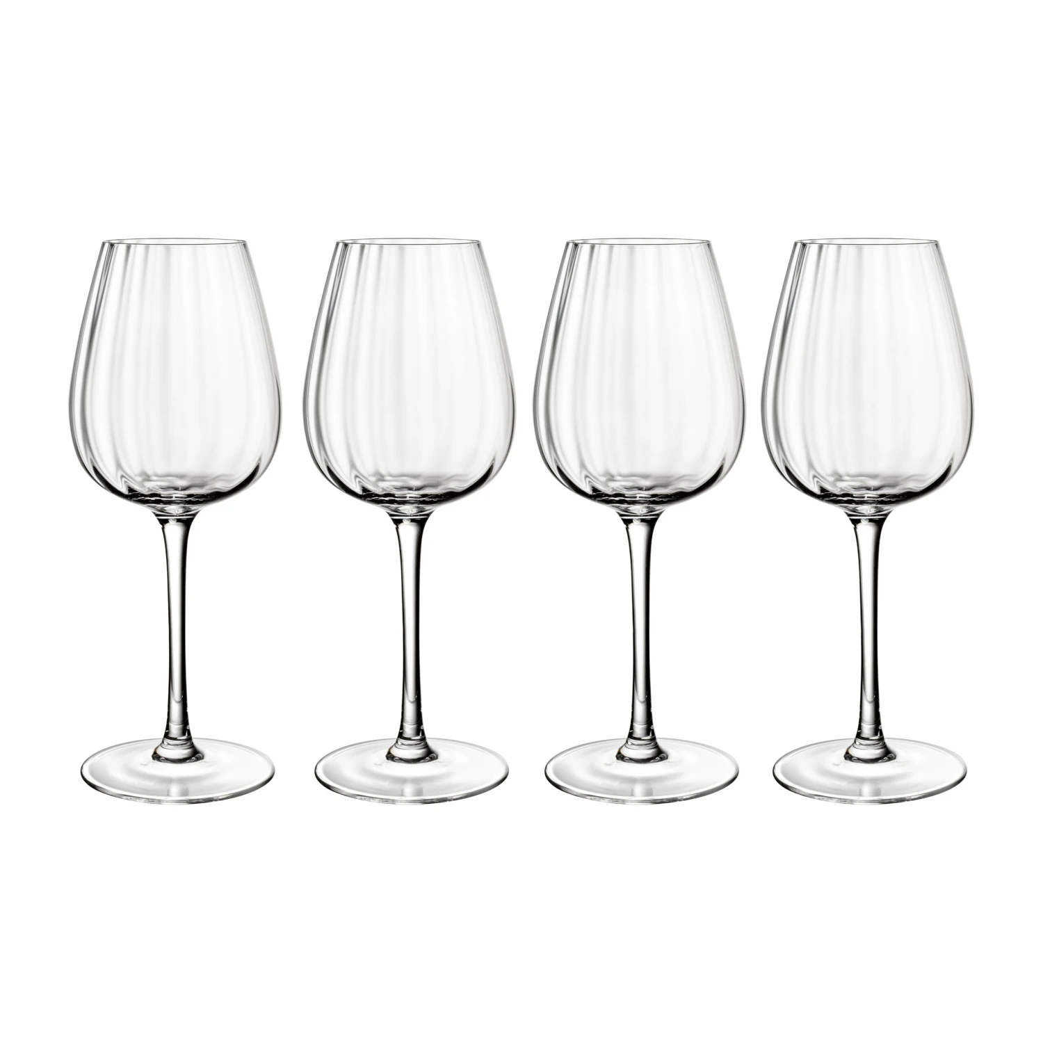 Villeroy & Boch Rose Garden Wittewijnglas 4-pack 43 Cl 1 Villeroy & Boch Rose Garden Wittewijnglas 4-pack 43 Cl